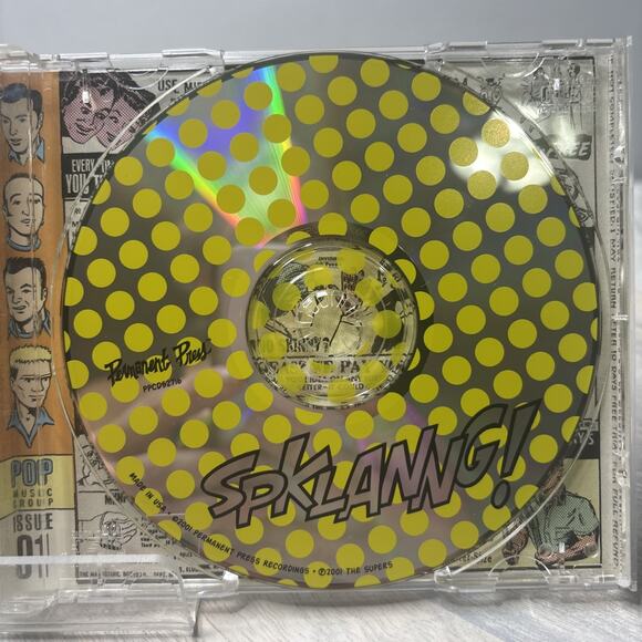 The Supers – Spklanng! (CD, Pop Garage Rock, 1997, Pop Detective Records) - Picture 4 of 5